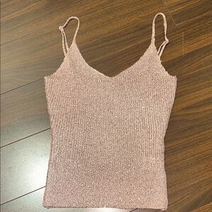 White Fox Boutique Knit Sparkling Top
